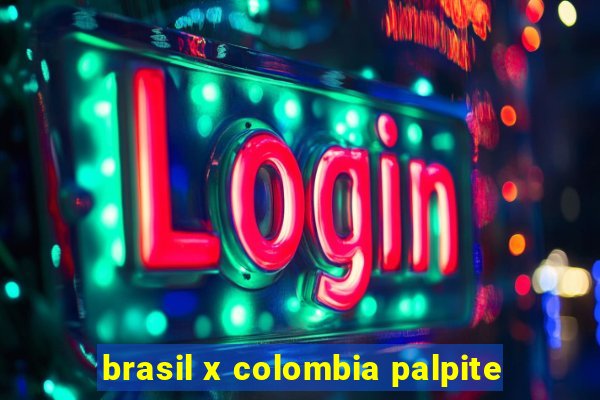 brasil x colombia palpite