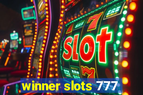 winner slots 777