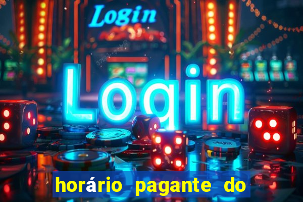 horário pagante do fortune tiger