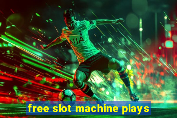 free slot machine plays