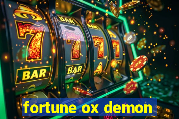 fortune ox demon