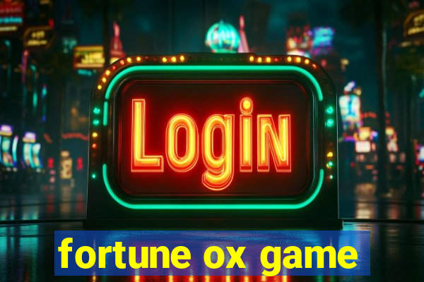 fortune ox game