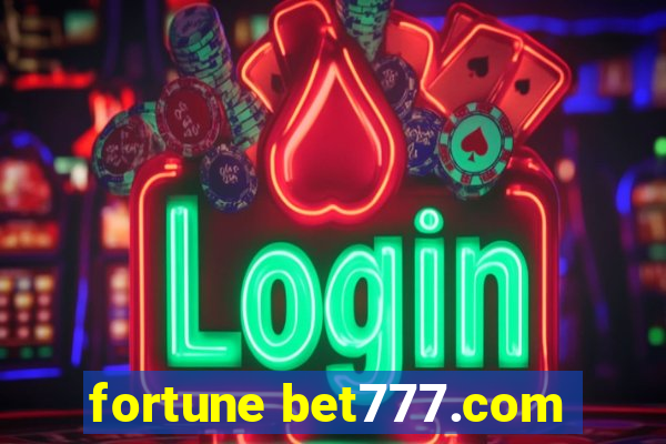 fortune bet777.com