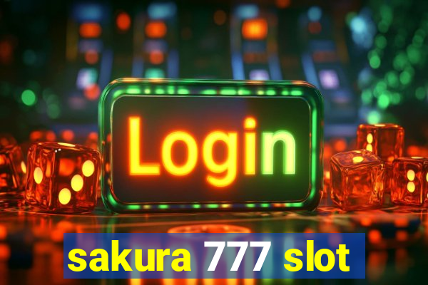 sakura 777 slot