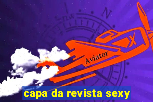 capa da revista sexy