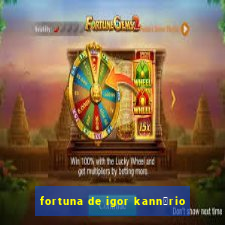 fortuna de igor kann谩rio