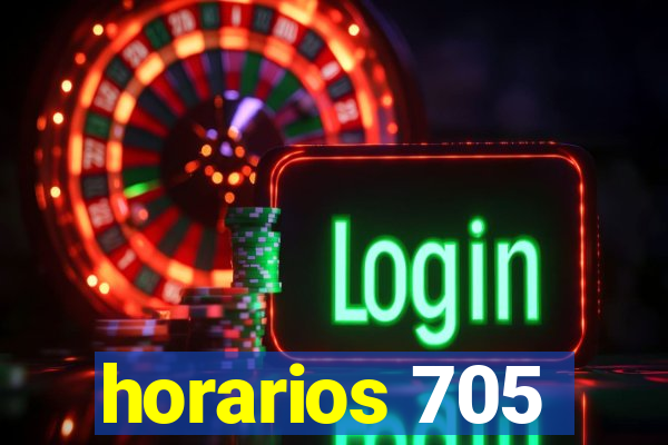 horarios 705