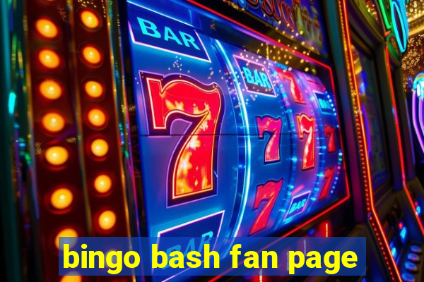 bingo bash fan page