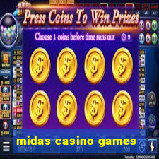 midas casino games