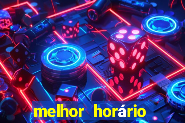 melhor horário jogar fortune tiger