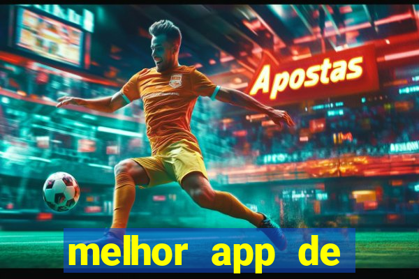 melhor app de apostas de futebol