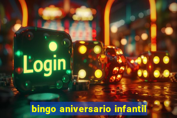 bingo aniversario infantil