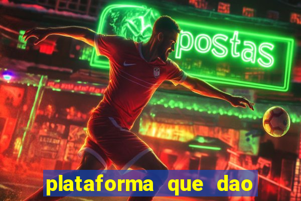 plataforma que dao bonus de cadastro