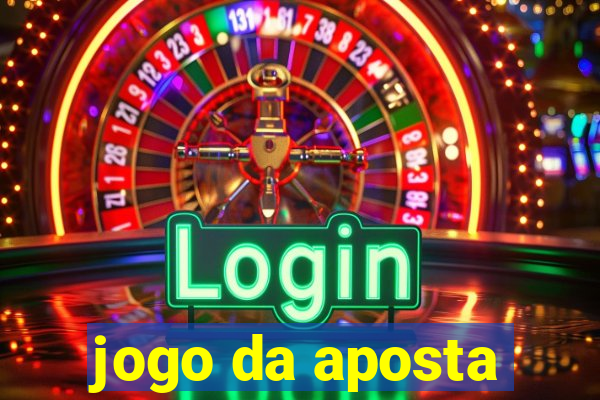 jogo da aposta