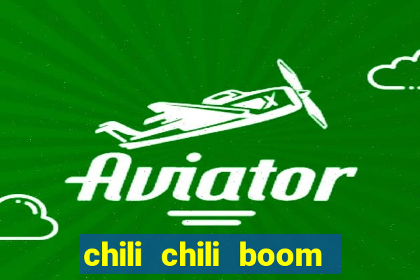 chili chili boom cash app