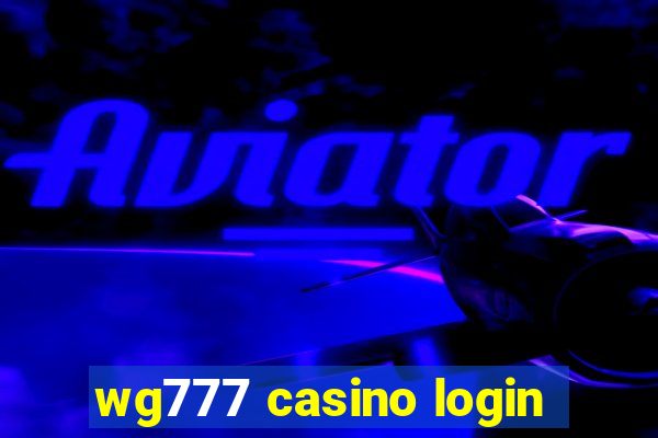 wg777 casino login