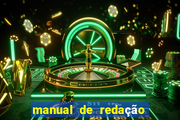 manual de redação folha de são paulo pdf