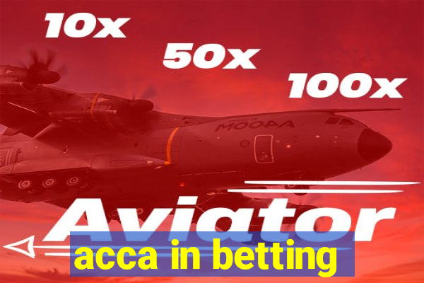 acca in betting