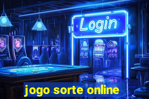 jogo sorte online