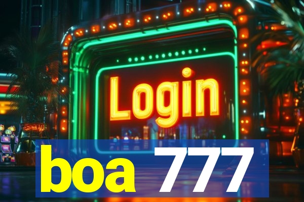 boa 777