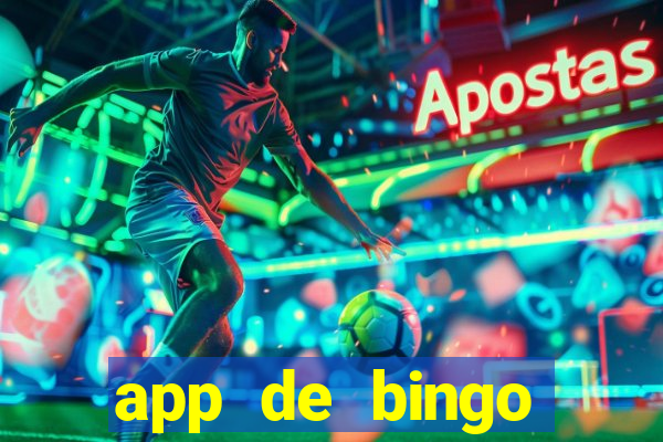 app de bingo valendo dinheiro