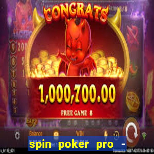 spin poker pro - casino games