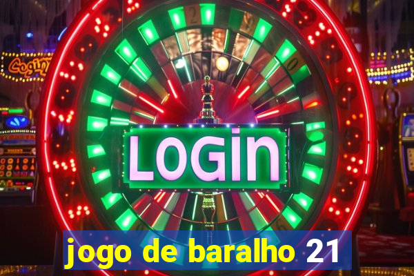 jogo de baralho 21