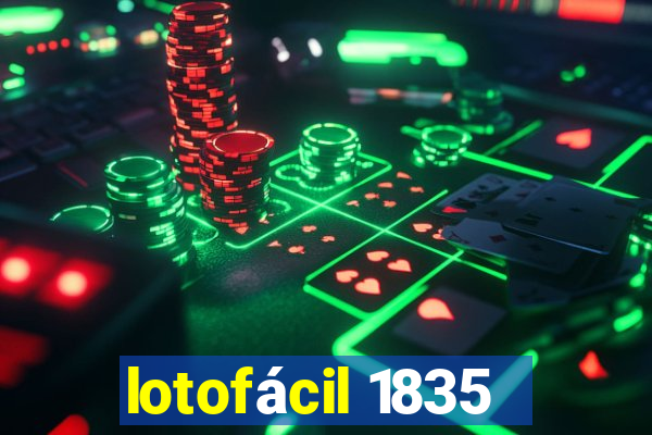 lotofácil 1835