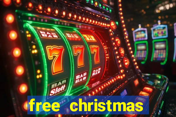 free christmas bingo cards