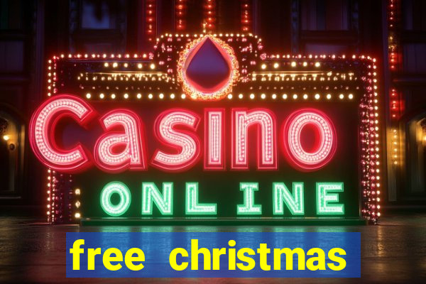 free christmas bingo cards