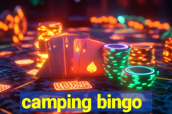 camping bingo