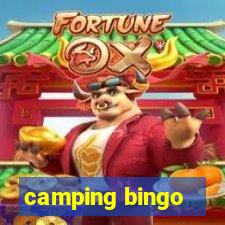 camping bingo