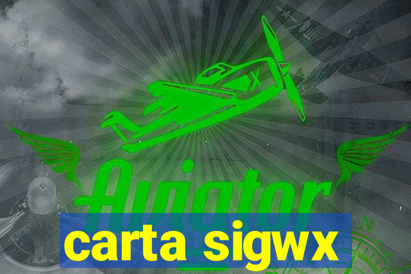 carta sigwx