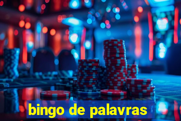 bingo de palavras