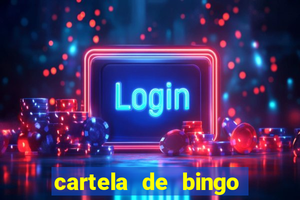 cartela de bingo para cha revela??o