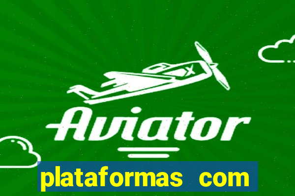 plataformas com bonus no cadastro