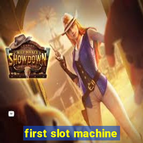 first slot machine