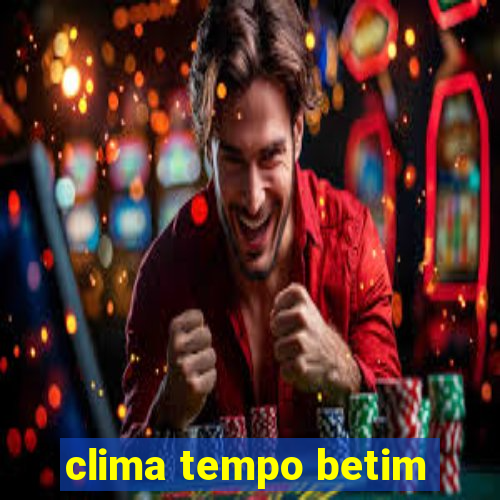 clima tempo betim