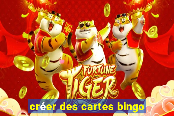 créer des cartes bingo