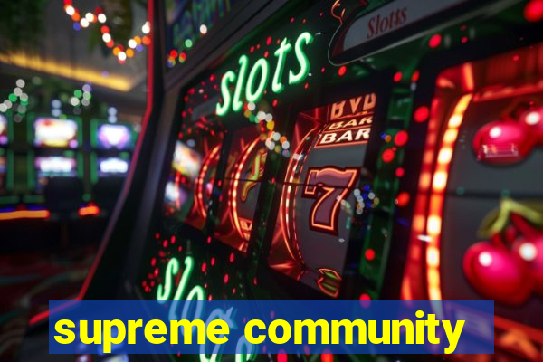 supreme community