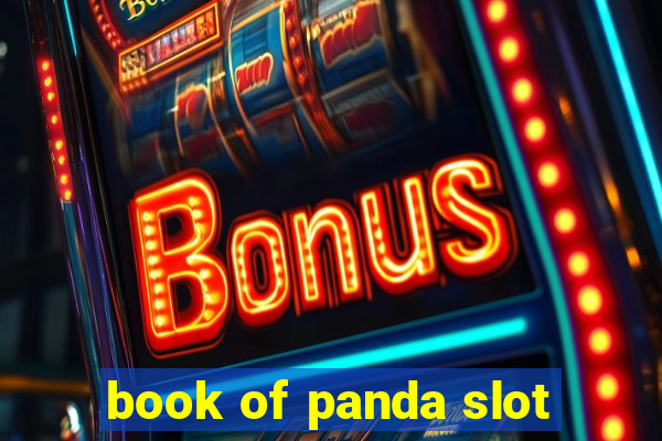 book of panda slot