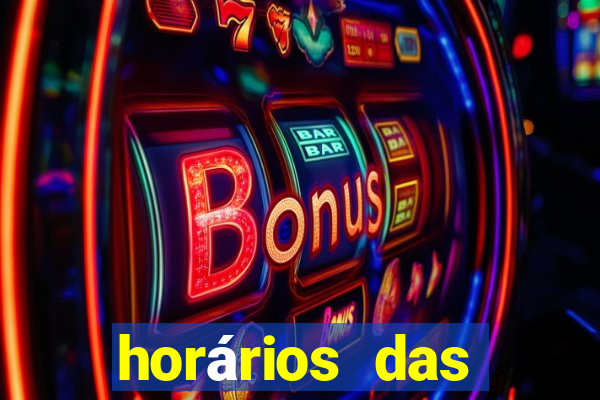 horários das plataformas de jogos