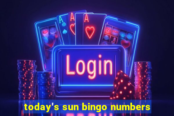 today's sun bingo numbers