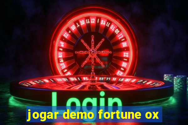 jogar demo fortune ox