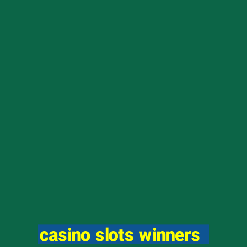 casino slots winners