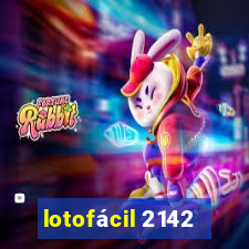 lotofácil 2142