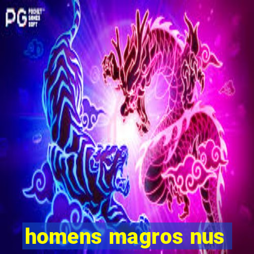 homens magros nus