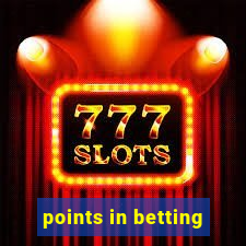 points in betting