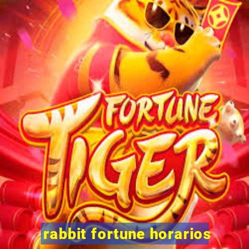 rabbit fortune horarios