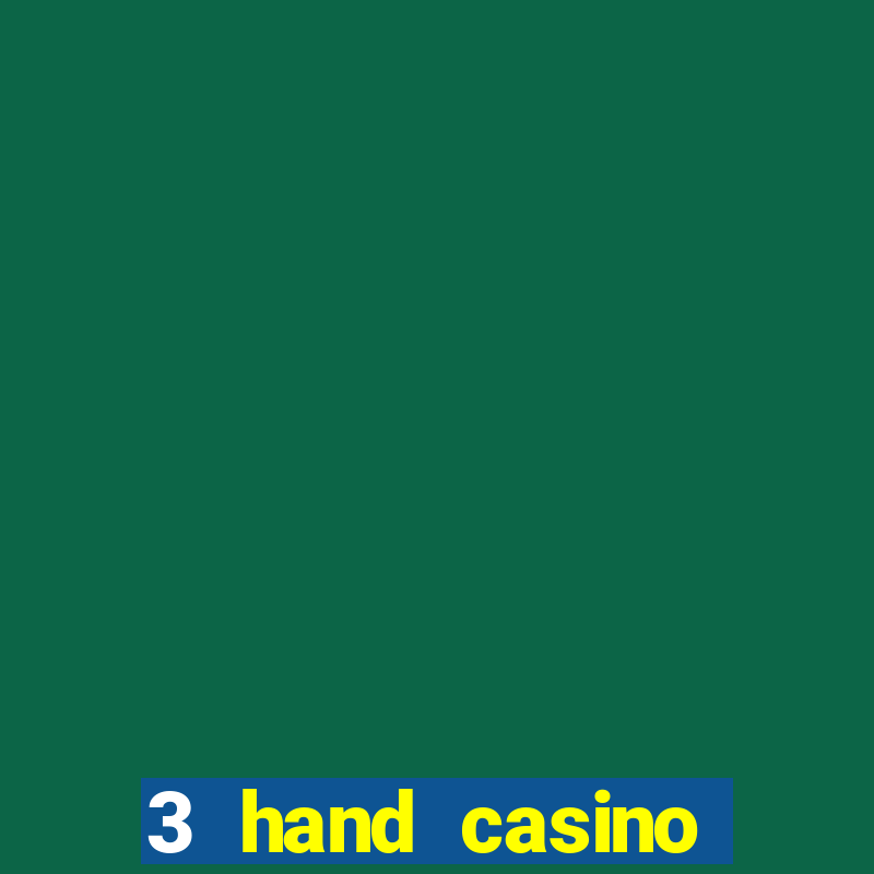 3 hand casino holdem slot